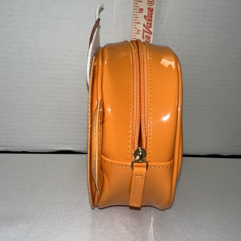 NEW Bath & Body Works Pumpkin  Spice Latte Cosmetic Makeup Zippered Bag‎  8"x6" - Picture 2 of 6